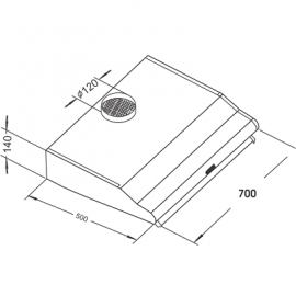 Máy hút mùi Fandi FD-705P