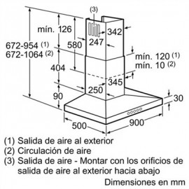 Máy Hút Mùi Bosch DWW098E50