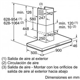 Máy Hút Mùi Bosch DWB098E51