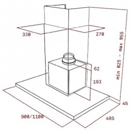 Máy Hút Mùi Teka DH 985 T