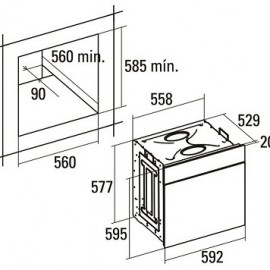 Lò nướng Dmestik ES615 G