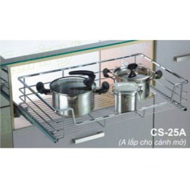 Giá xoong nồi tủ dưới Cariny CS-25/600A(B)