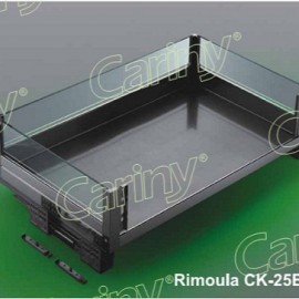 Giá xoong nồi inox hộp vách kính Cariny CK-25/600B