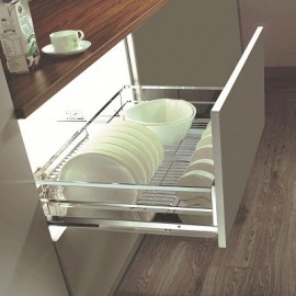 Giá để bát đĩa, xoong nồi tủ dưới Edel BS01