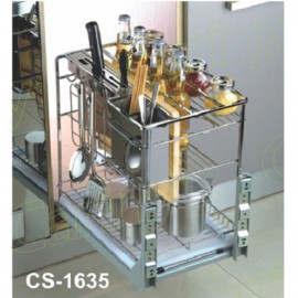 Kệ dao thớt inox sợi Cariny CS-1635