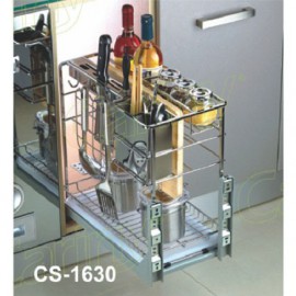 Kệ dao thớt inox sợi Cariny CS-1630