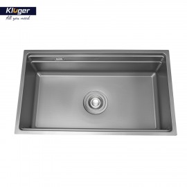 Chậu rửa bát 1 hố chống xước Kluger KWU8161FS-S76