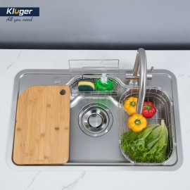 Chậu rửa bát 1 hố chống xước Kluger KT8050FS – S80 Plus