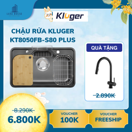 Chậu rửa bát 1 hố chống xước Kluger KT8050FB – S80 Plus