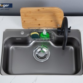 Chậu rửa bát 1 hố chống xước Kluger KT8050FB – S80 Plus