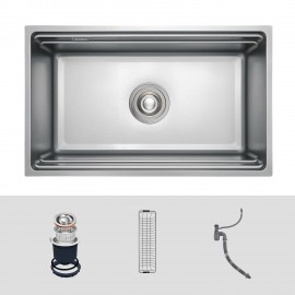 Chậu rửa bát 1 hố chống xước Kluger KWU8161FS-S70 Cao cấp