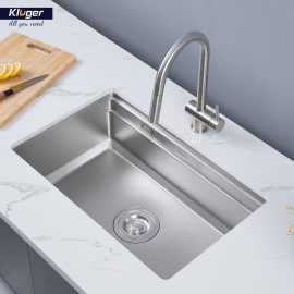 Chậu rửa bát 1 hố chống xước Kluger KWU8161FS-S70 Cao cấp