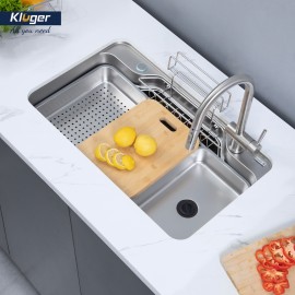Chậu rửa bát 1 hố chống xước Kluger KF7848FS - S78 Plus