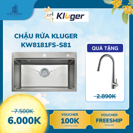 Chậu rửa bát 1 hố chống xước Kluger KW8181FS-S81
