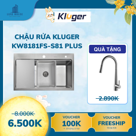 Chậu rửa bát 1 hố chống xước Kluger KW8181FS-S81Plus