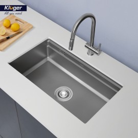 Chậu rửa bát 1 hố chống xước Kluger KWU8161FS-S76 Plus
