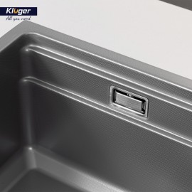 Chậu rửa bát 1 hố chống xước Kluger KWU8161FS-S76 Plus