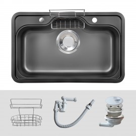 Chậu rửa bát 1 hố chống xước Kluger KT8050FB – S80