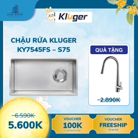 Chậu rửa bát 1 hố chống xước Kluger KY7545FS – S75