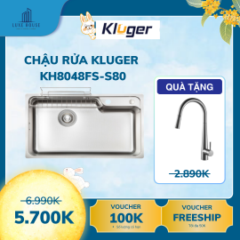 Chậu rửa bát 1 hố chống xước Kluger KH8048FS-S80