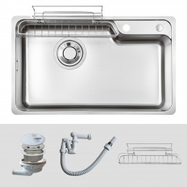 Chậu rửa bát 1 hố chống xước Kluger KH8048FS-S80