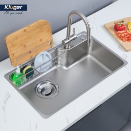 Chậu rửa bát 1 hố chống xước Kluger KH8048FS - S80 Plus