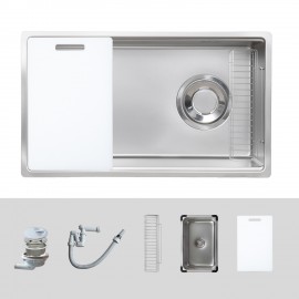 Chậu rửa bát 1 hố chống xước Kluger KY7545SL Plus