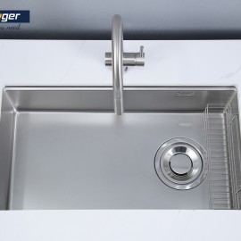Chậu rửa bát 1 hố chống xước Kluger KY7545SL Plus