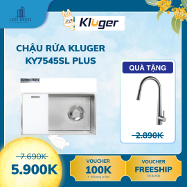 Chậu rửa bát 1 hố chống xước Kluger KY7545SL Plus