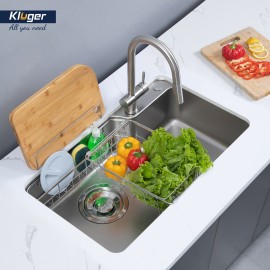 Chậu rửa bát 1 hố chống xước Kluger KH8048SL Plus