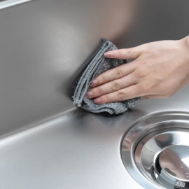 CHẬU RỬA BÁT 1 HỐ NOBINOX ROSA NN974DT