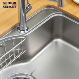 CHẬU RỬA BÁT 1 HỐ NOBINOX ROSA NN995D