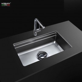 CHẬU RỬA BÁT 1 HỐ NOBINOX LIRA NJ566D