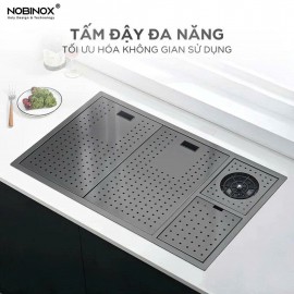 CHẬU RỬA BÁT 1 HỐ NOBINOX LUMIA NJ511B