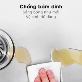 CHẬU RỬA BÁT 1 HỐ NOBINOX LUMIA NJ557
