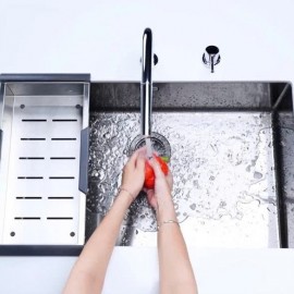 CHẬU RỬA BÁT 1 HỐ TASCA CANOVA NT600B