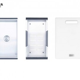 CHẬU RỬA BÁT 1 HỐ TASCA DURIX NT622N