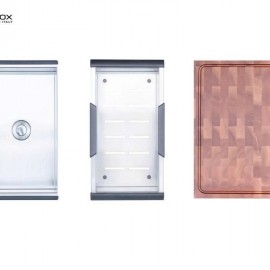 CHẬU RỬA BÁT 1 HỐ ARTINOX MOSE NA808