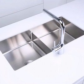 CHẬU RỬA BÁT 2 HỐ TASCA ICON NT642U