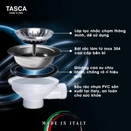 CHẬU RỬA BÁT 2 HỐ TASCA ICON NT642U