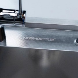 CHẬU RỬA BÁT 2 HỐ NOBINOX LUMIA NJ507D