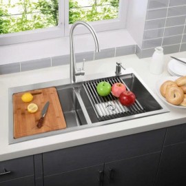 CHẬU RỬA BÁT 2 HỐ NOBINOX LIKEN NL785