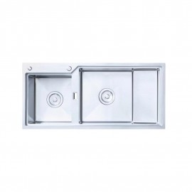 CHẬU RỬA BÁT 2 HỐ NOBINOX RAZIA NJ575