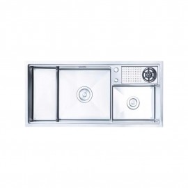 CHẬU RỬA BÁT 2 HỐ NOBINOX RAZIA NJ577