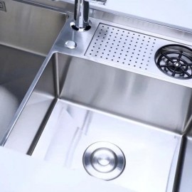 CHẬU RỬA BÁT 2 HỐ NOBINOX RAZIA NJ577