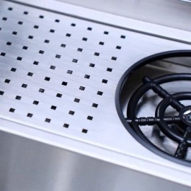 CHẬU RỬA BÁT 2 HỐ NOBINOX RAZIA NJ577