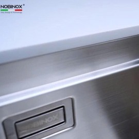 CHẬU RỬA BÁT 2 HỐ NOBINOX RAZIA NJ577