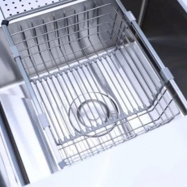 CHẬU RỬA BÁT 2 HỐ NOBINOX RAZIA NJ577
