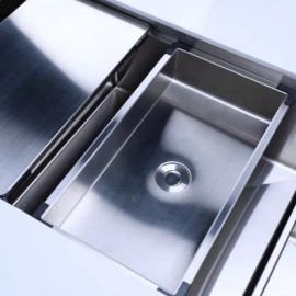 CHẬU RỬA BÁT 2 HỐ NOBINOX RAZIA NJ577