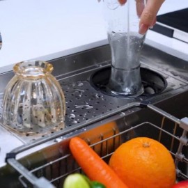 CHẬU RỬA BÁT 2 HỐ NOBINOX RAZIA NJ577